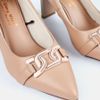 Giày cao gót nữ Giày Việt đế trụ cao 7cm chắc chân tôn dáng C50.EG054 - Jean Shoes