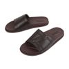 Dép nam da bò Vina Thi đế cao su cao 1.5 cm, quai ngang bản lớn - C39.TD035