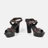 Sandal cao gót nữ Giày Việt đế trụ 10cm C39.ES002