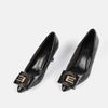 Giày cao gót Giày Việt gót nhọn 7cm tôn dáng chắc chân - C63.EG003