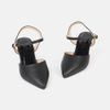 Giày sapo cao gót nữ 7cm có quai hậu - C57.EG005