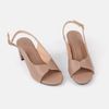 Sandal cao gót hở mũi 5cm C57.ES005