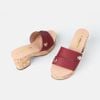 Guốc nữ quai da bò C65.ED002