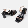 Sandal cao gót nữ đế trụ 7cm - C57.ES001