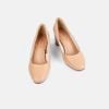 Giày cao gót Giày Việt mũi vuông đế trụ 5cm C50.EG012
