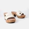 Guốc nữ quai da bò C65.ED002