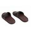 Dép nam da bò Vina Thi đế cao su cao 1.5 cm, quai ngang bản lớn - C39.TD035
