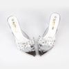 Guốc nữ đính đá sang trọng, cao 9cm - C54.ED019