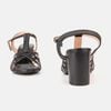 Sandal cao gót nữ đế trụ cao su 7cm - C57.ES011