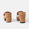 Guốc nữ quai da bò C65.ED002