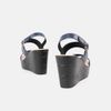 Sandal đế xuồng nữ da bò C39.ES010