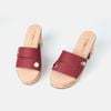 Guốc nữ quai da bò C65.ED002