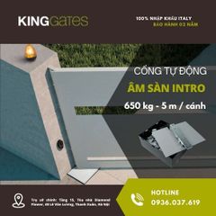 Cổng tự động âm sàn