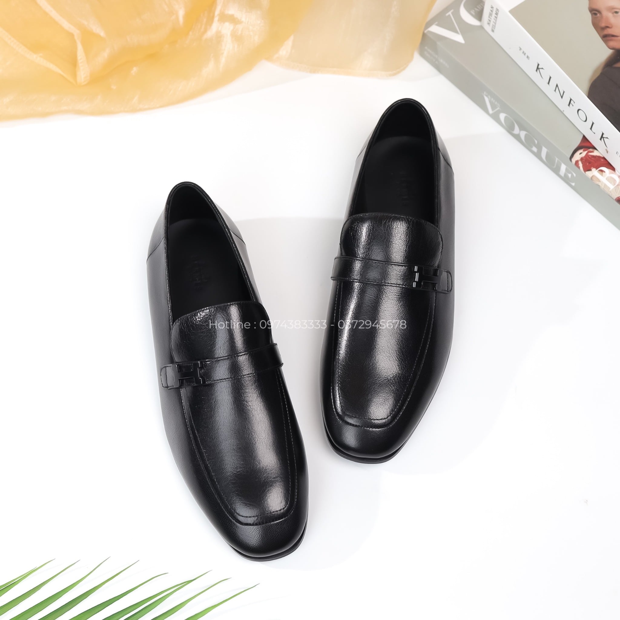 Giày Loafer Hermes - Nam G108