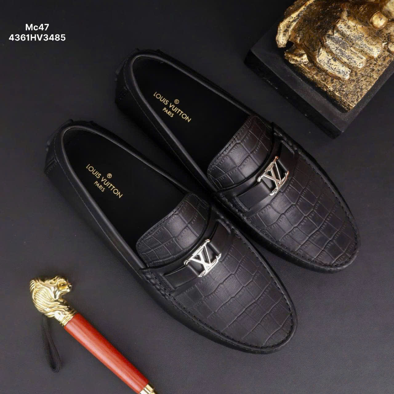 Giày Mocasin Louis Vuitton