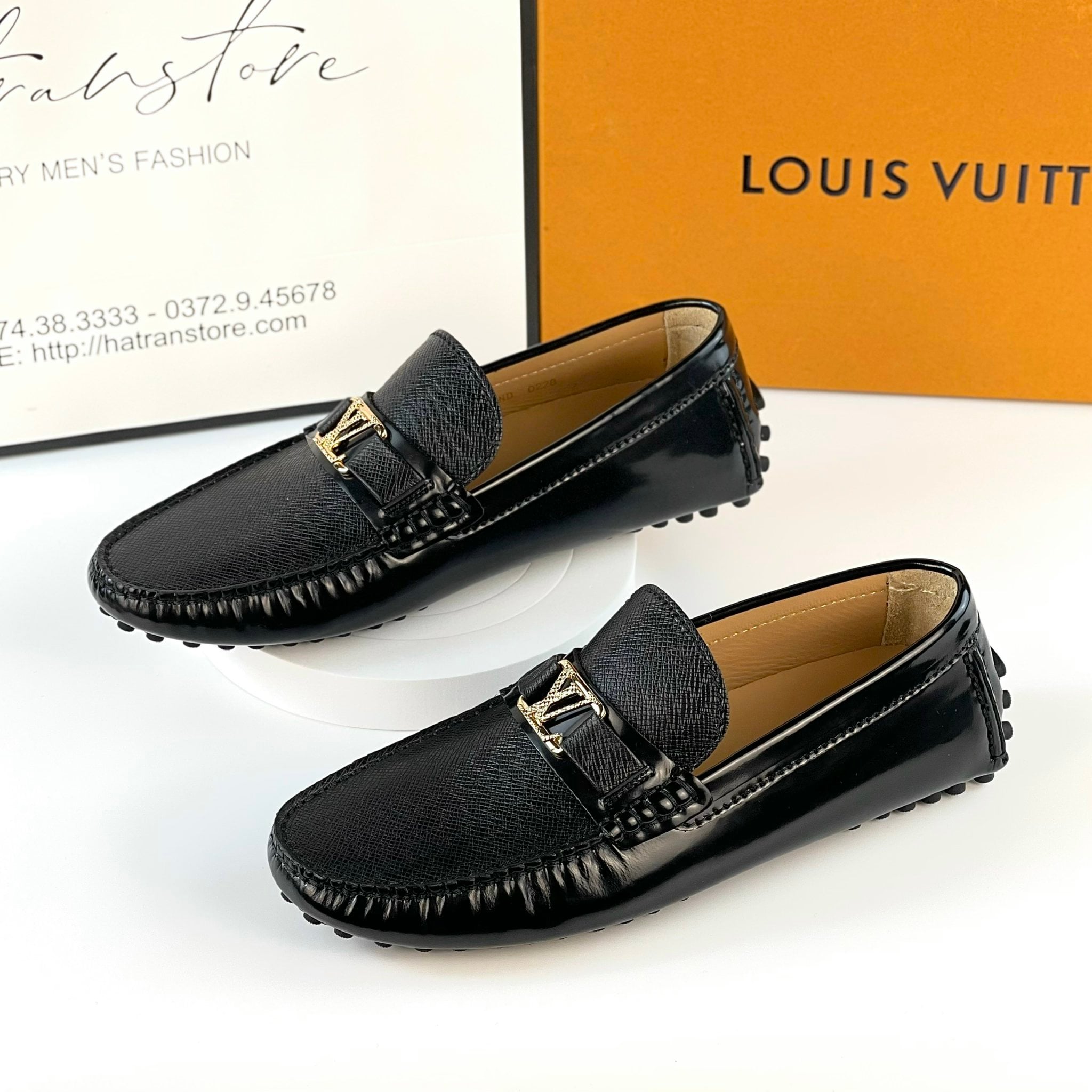 Giày Mocasin Louis Vuitton G75