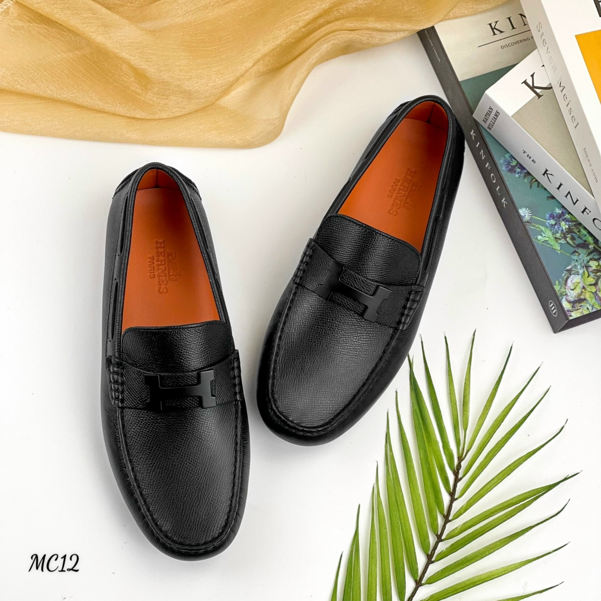Giày Mocasin Hermes