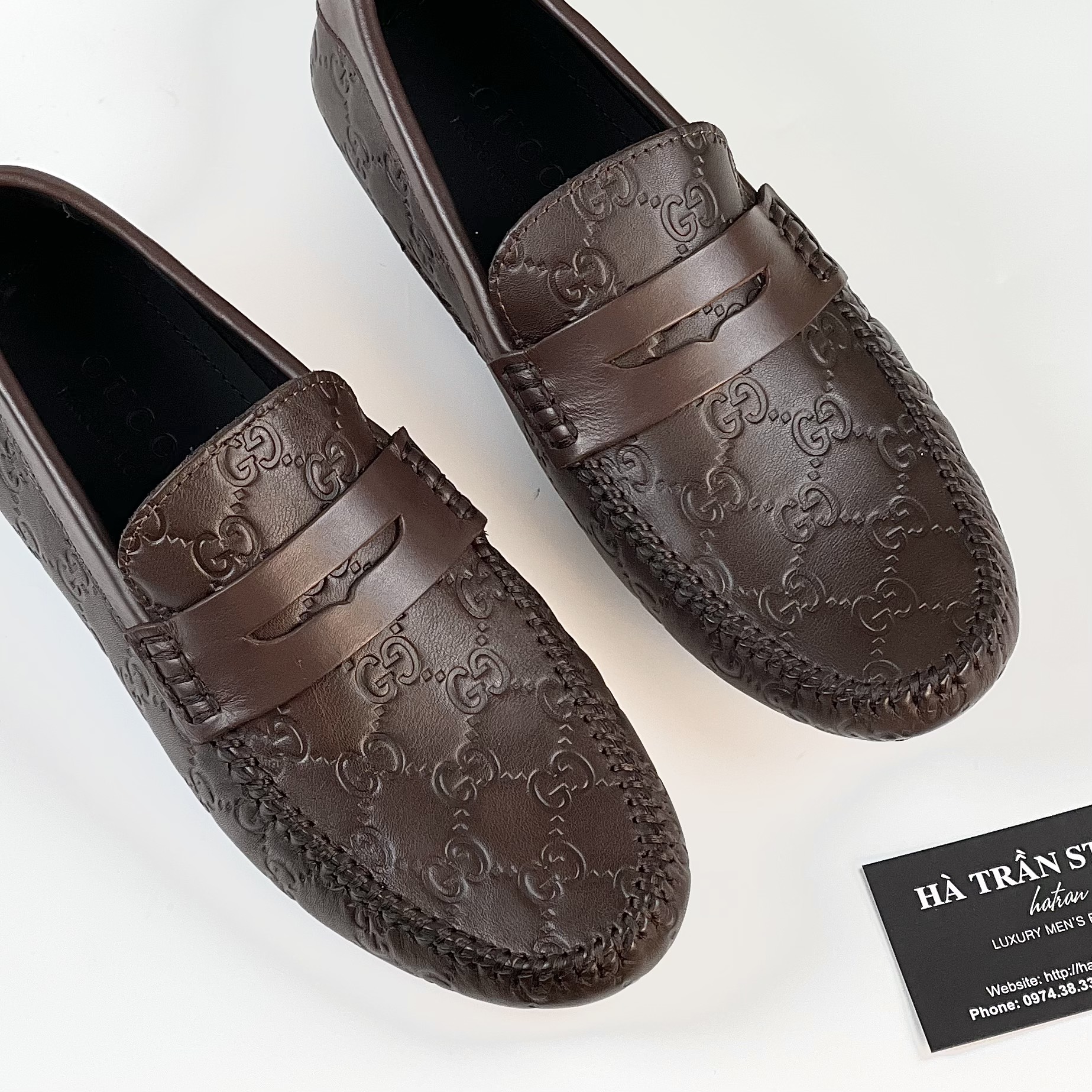 Giày Mocasin Gu.cci