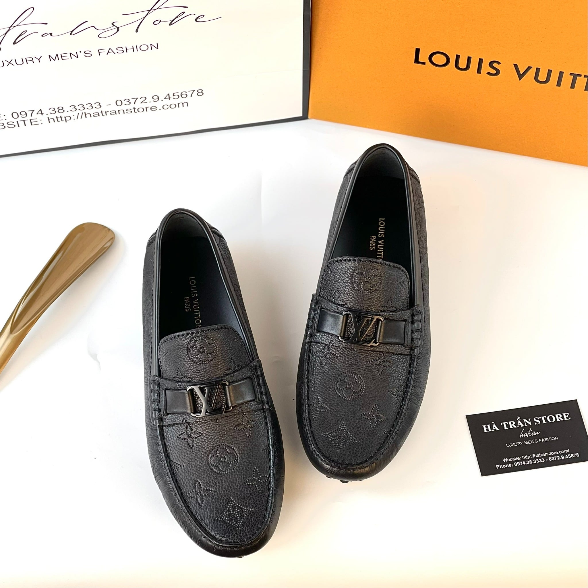 Giày Mocasin Louis Vuitton G52