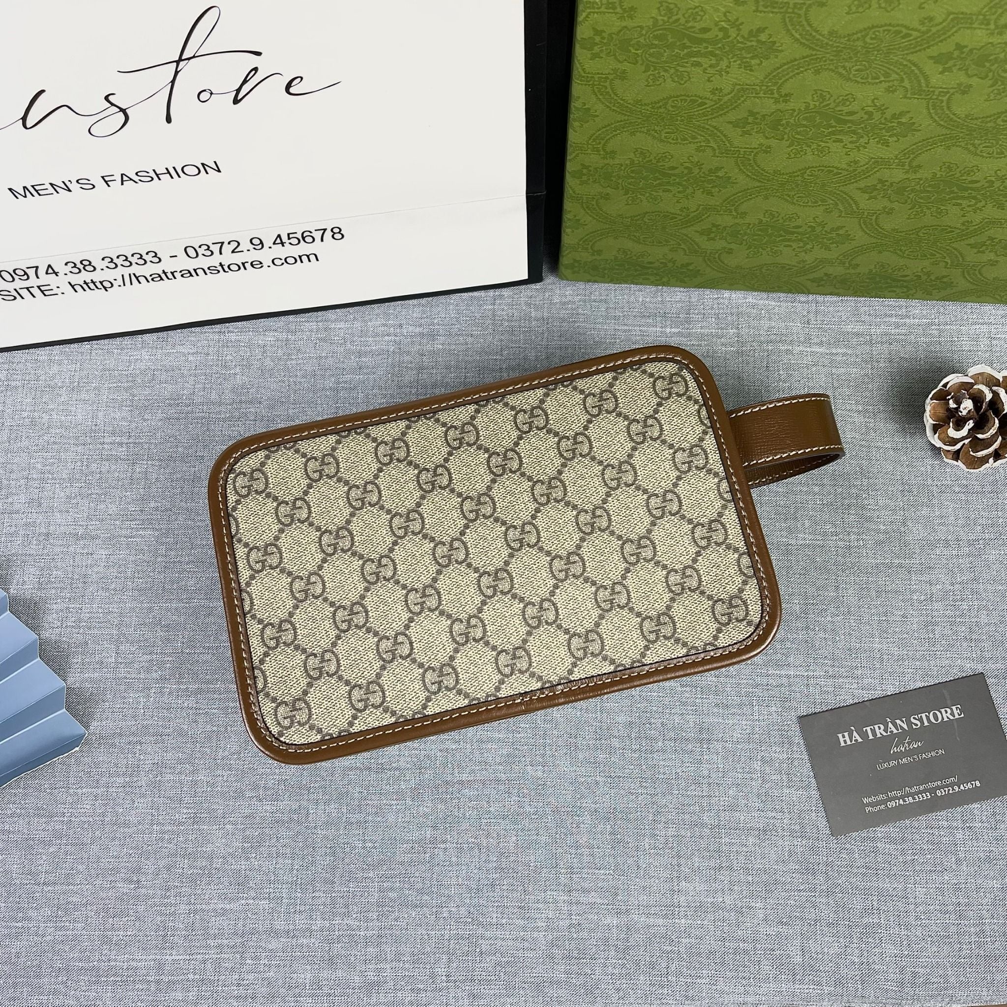 TÚI CLUTCH GUCCI NAM CHÍNH HÃNG PHONG CÁCH ĐẲNG CẤP