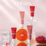  Combo Môi Căng Son dưỡng hồng môi Lựu Đỏ + Bưởi Hồng ZEE ZEE dạng tuýp 6g x 2  Skincare cho Nữ 