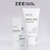  Bộ Sản Phẩm Làm Sạch Sâu Dưỡng Trắng Cho Da Nhạy Cảm Hỗn Hợp Amino Acid & Niacinamide Essence | Zee Zee Skincare 