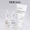  Bộ Sản Phẩm Sạch Sâu Ngừa Mụn Dưỡng Trắng Cho Da Hỗn Hợp Nhạy Cảm Amino Acid, Niacinamide, Mugwort | Zee Zee Skincare 