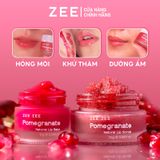  Bộ Đôi Chăm Sóc Môi Lựu Đỏ ZEE Store Vietnam - Pomegranate Lip Care Duo 