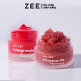  Bộ Đôi Chăm Sóc Môi Lựu Đỏ ZEE Store Vietnam - Pomegranate Lip Care Duo 