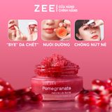  Tẩy Da Chết Môi Lựu Đỏ ZEE Store Vietnam Giúp Môi Căng Mọng Mịn Màng 20g 