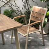 Bộ bàn ghế sân vườn HPI38 + Ghế HPG6A