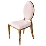 Ghế ăn inox mạ vàng Luxury