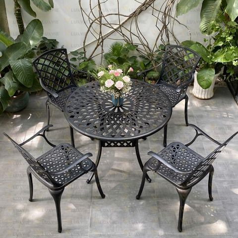 Bộ bàn ghế sân vườn BN15 + Ghế GN21