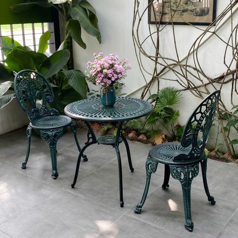 Ghế Ngoài Trời Nhôm Đúc GN28