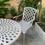 Ghế Ngoài Trời Nhôm Đúc GN21G (không gồm đệm)