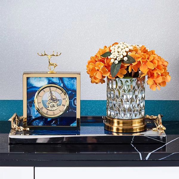 Decor Đồng hồ con tuần lộc