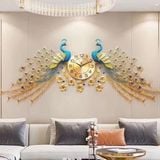 Đồng hồ đôi chim công uyên ương 686