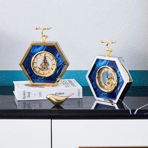 Decor Đồng hồ con tuần lộc