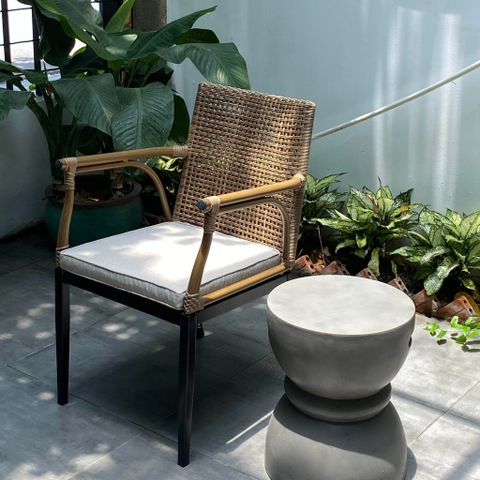 ghế mây nhựa