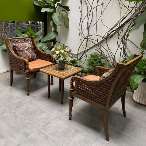 BỘ SOFA NGOÀI TRỜI SFD04 (không gồm gối)