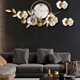 Đồng hồ trang trí nghệ thuật Hoa cung đình A2106V