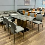 Bàn ăn mặt đá Venge (không gồm ghế)