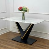 Bàn ăn mặt đá Versace (không gồm ghế)