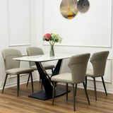 Bàn ăn mặt đá Versace (không gồm ghế)