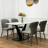 Bàn ăn mặt đá Versace (không gồm ghế)