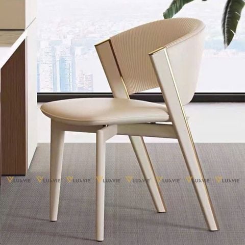 Ghế ăn bọc da cao cấp Chivari