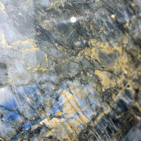Bàn ăn inox tráng gương mặt đá Chromium (không gồm ghế)
