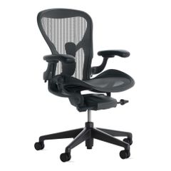 Ghế công thái học Herman Miller Aeron khung hợp kim chân nhựa