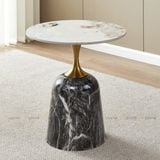 Bàn tròn trang trí mặt đá AM04(không ghế)