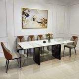 Bàn ăn mặt đá thông minh Kefe (Không gồm ghế)